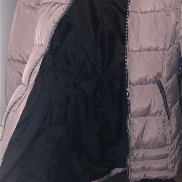 NWT Women’s HFX Faux Fur Lilac Puffer Coat - - Picture 8 of 16